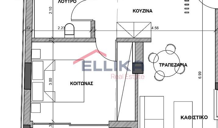 ΔΑΦΝΗ ΔΙΑΜΕΡΙΣΜΑ 50τ.μ. ΠΩΛΕΙΤΑΙ