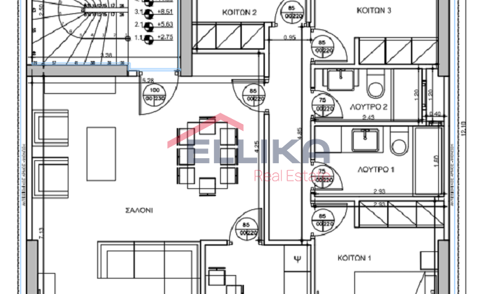 ILISIA APARTMENT 105sq.m. FOR SALE