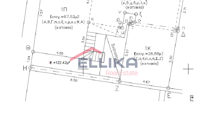 KOLONOS BUILDING PLOT 122sq.m. FOR SALE