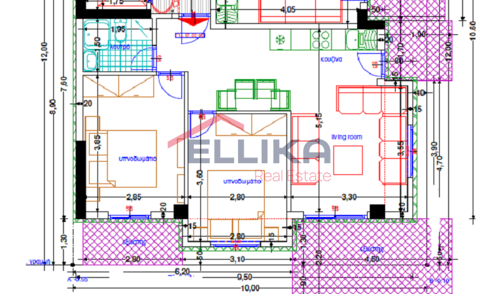 KAISARIANI APARTMENT 57sq.m. FOR SALE
